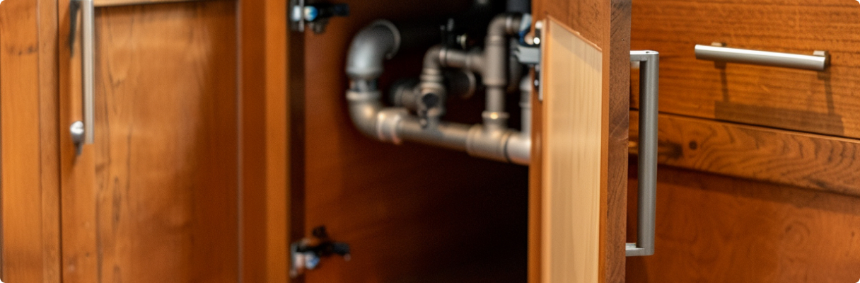 Open Cabinet Doors